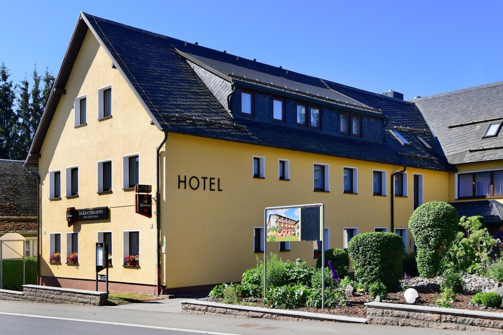 Hotel Im Kräutergarten Cursdorf Exteriör bild